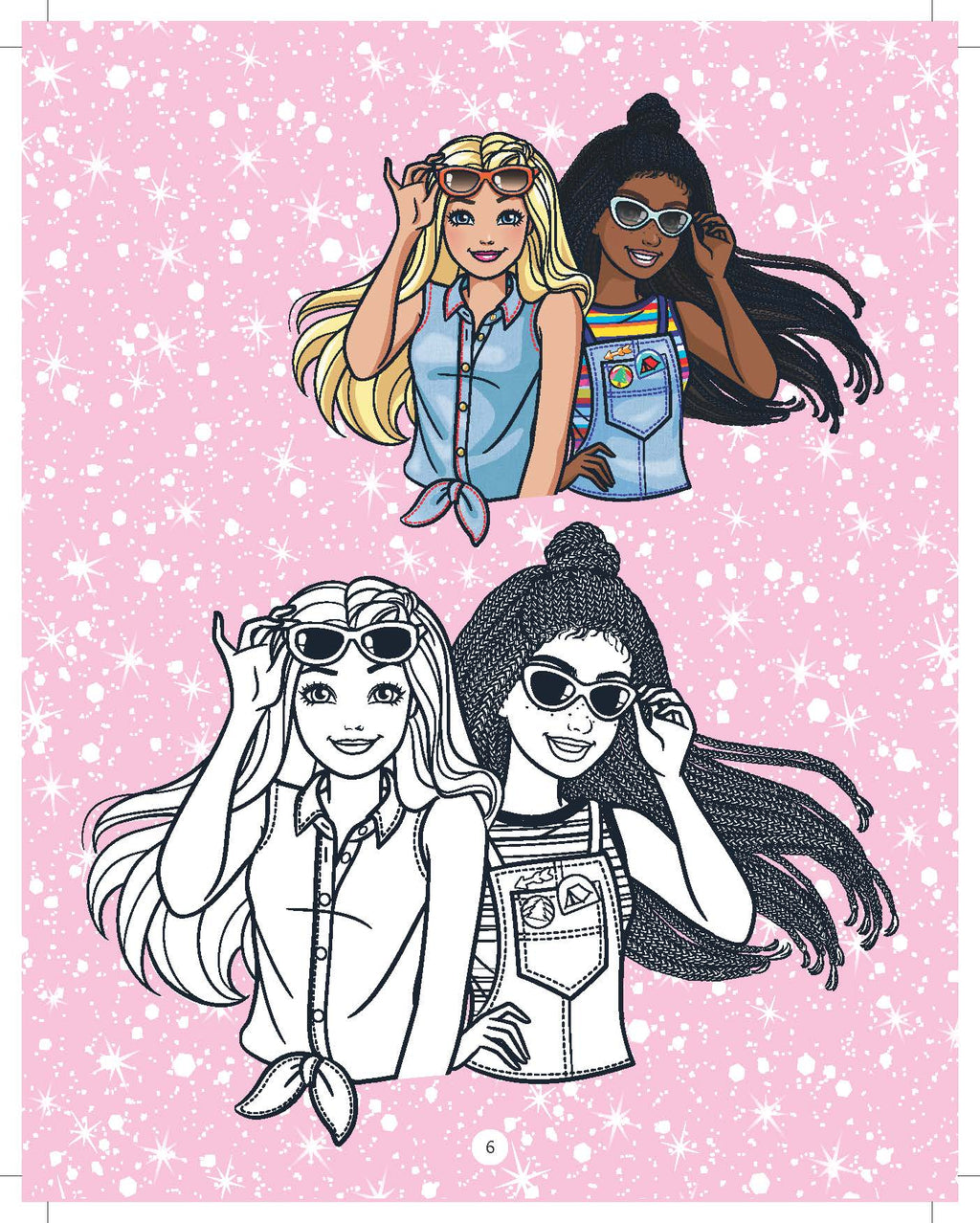 Dreamland Publications Barbie Copy Colouring Book - Distacart