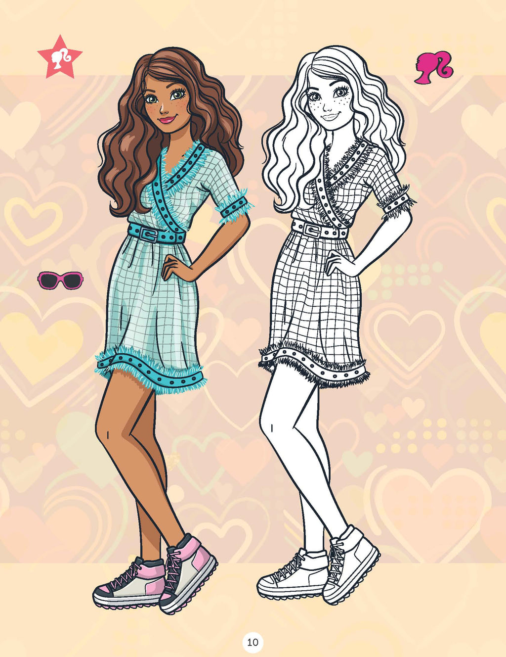 Dreamland Publications Barbie Copy Colouring Book - Distacart