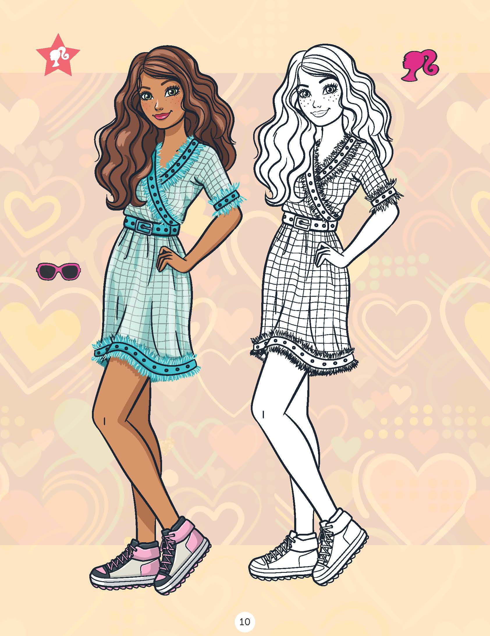Dreamland Publications Barbie Copy Colouring Book - Distacart