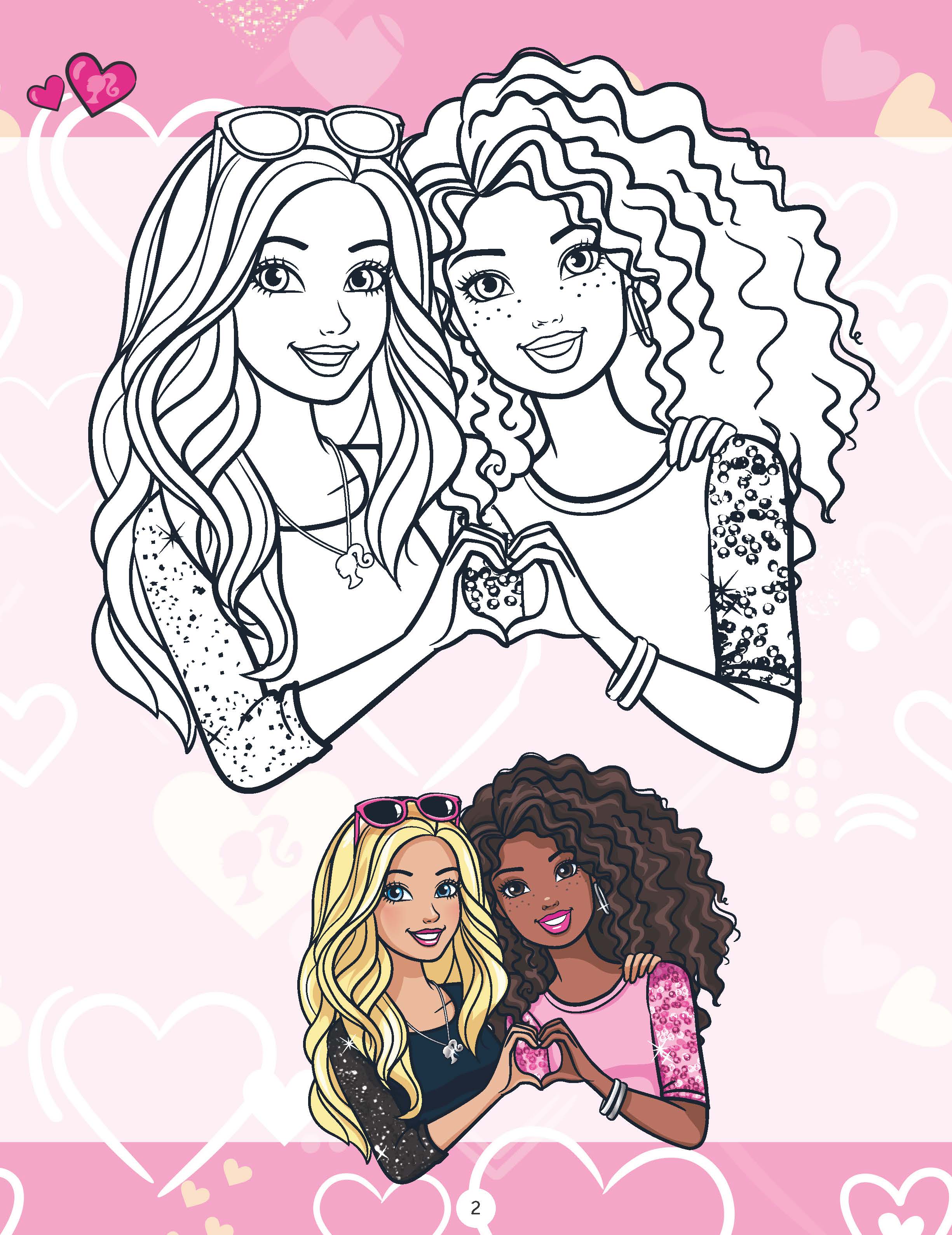 Dreamland Publications Barbie Copy Colouring Book - Distacart