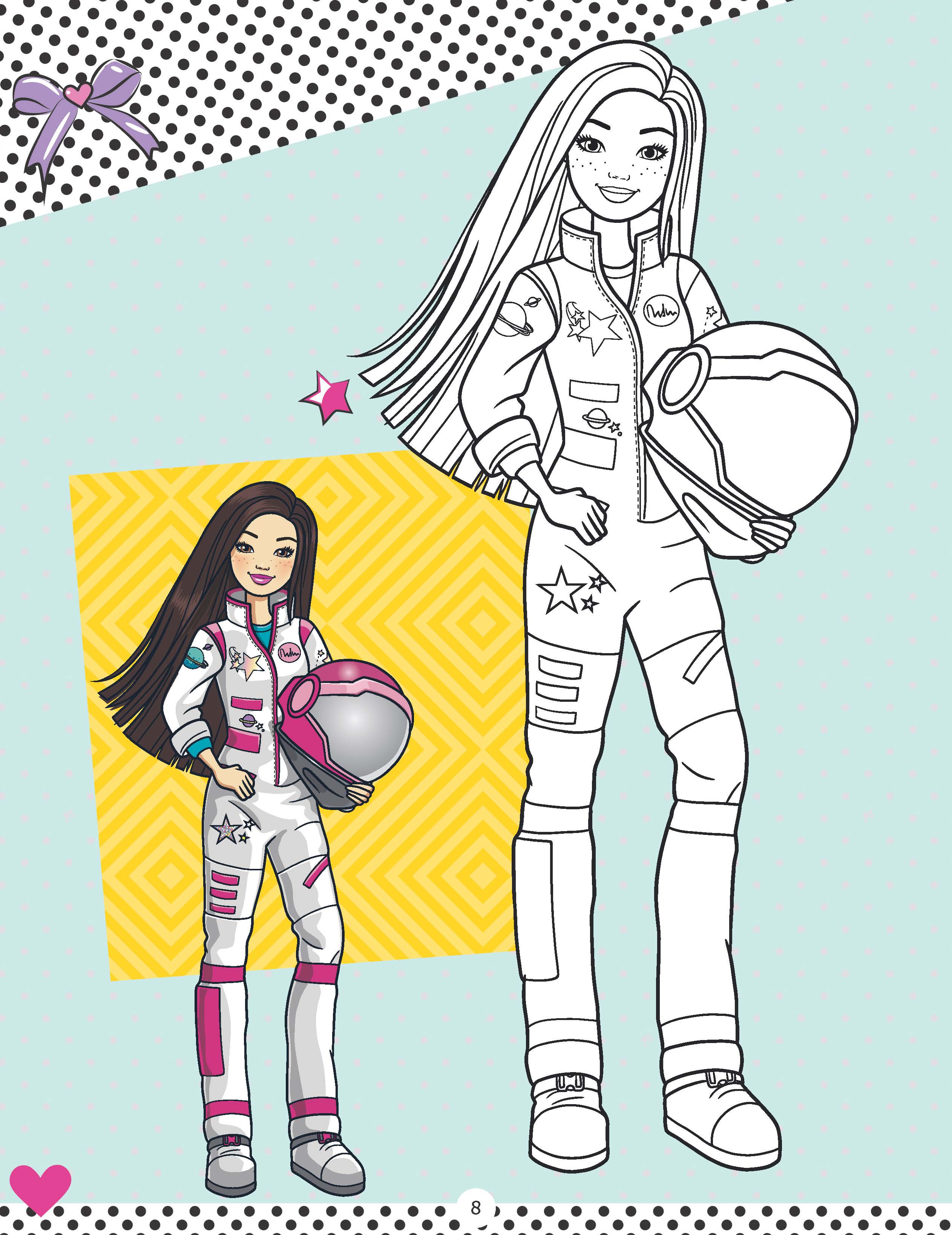 Dreamland Publications Barbie Copy Colouring Book - Distacart