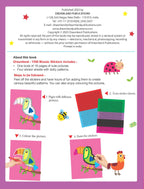 Dreamland Publications 1500 Mosaic Stickers Book 2 with Colouring Fun - Sticker Book for Kids Age 4 - 8 years - Distacart