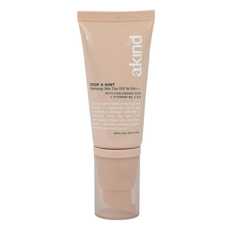 Akind Drop A Hint Hydrating Skin Tint Spf 30 Pa+++ Foundation - 170 Latte