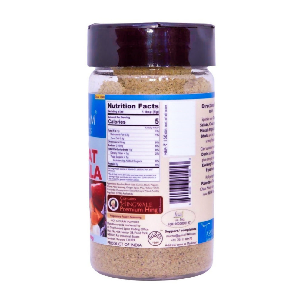 Tassyam Organics Chatak Chaat Masala - Distacart