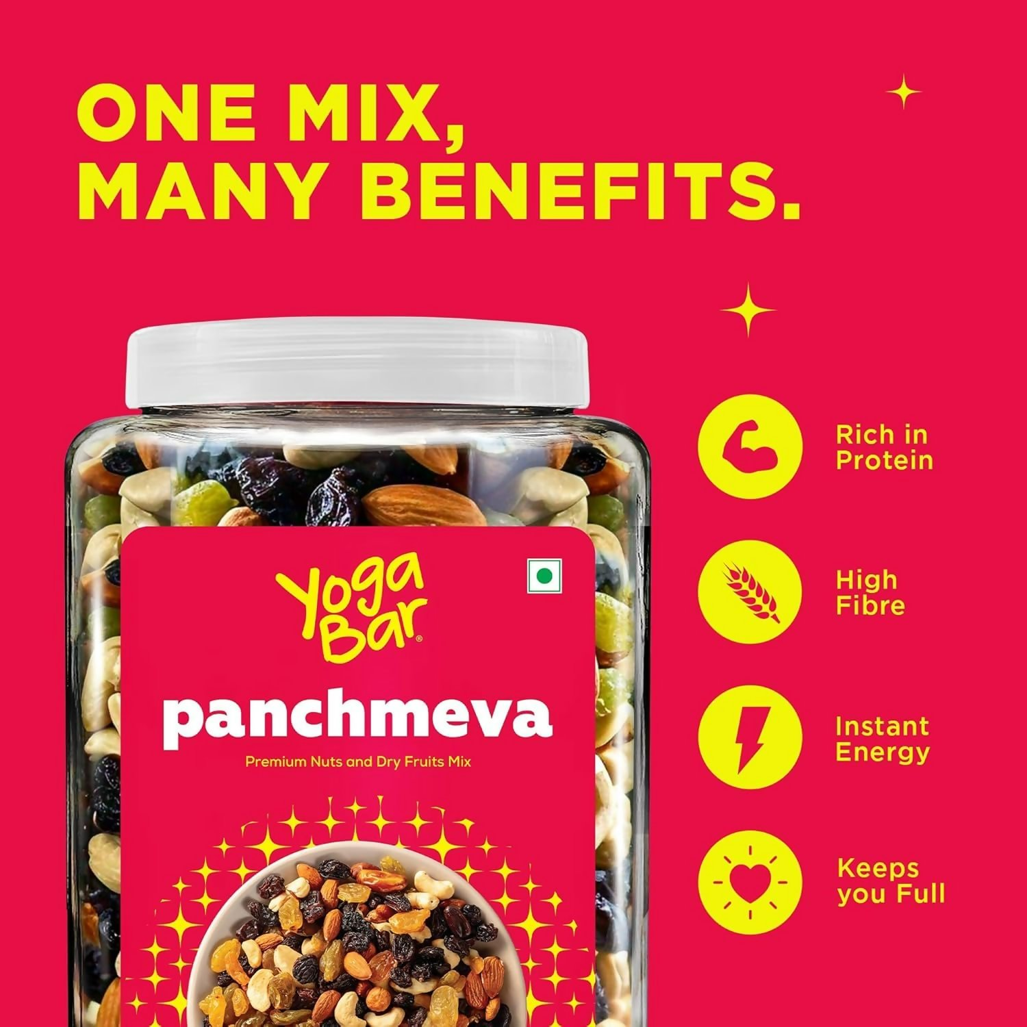 Yoga Bar Daily Health, Protein & Panchmeva Mix Combo - Distacart