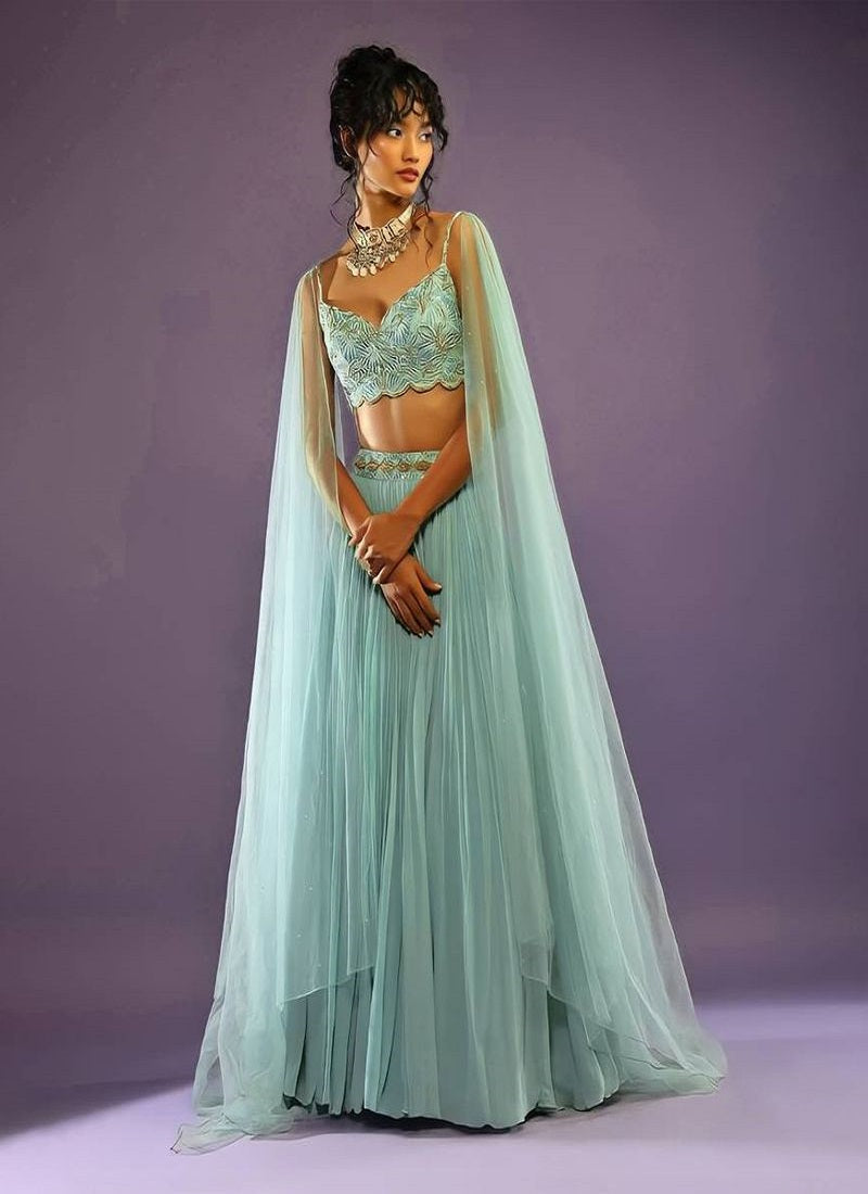 Lehenga Mart Glamorous Designer Lehenga Choli for Bridal and Bridesmaids Wedding Wear Choli