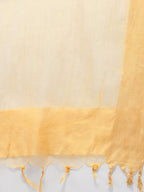 HERE&NOW Women Navy Blue & Gold-Toned Printed Kurta with Churidar & Dupatta
