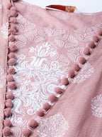 Juniper Womens Pink Cambric Double Layered Kurta - Distacart