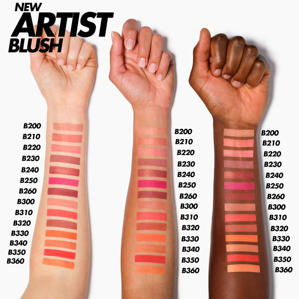 MAKE UP FOR EVER Artist Face Powder Blush - B350 - Flashing Fire