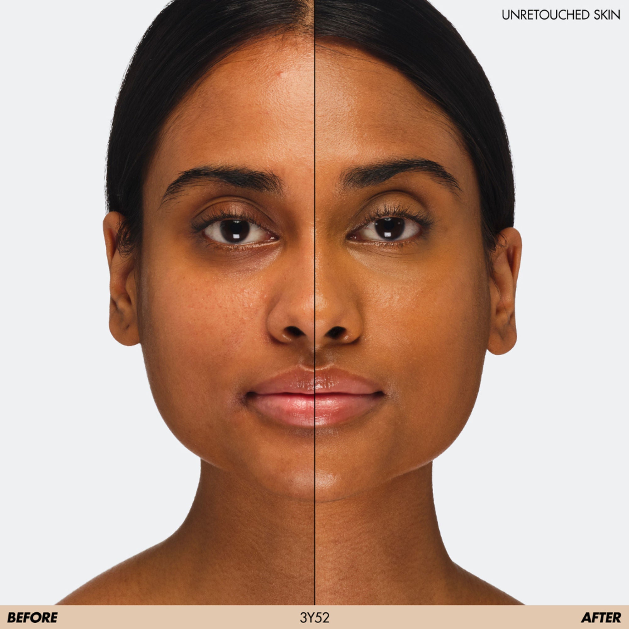 MAKE UP FOR EVER Hd Skin Hydra Glow Foundation - 3y52 - Warm Chestnut