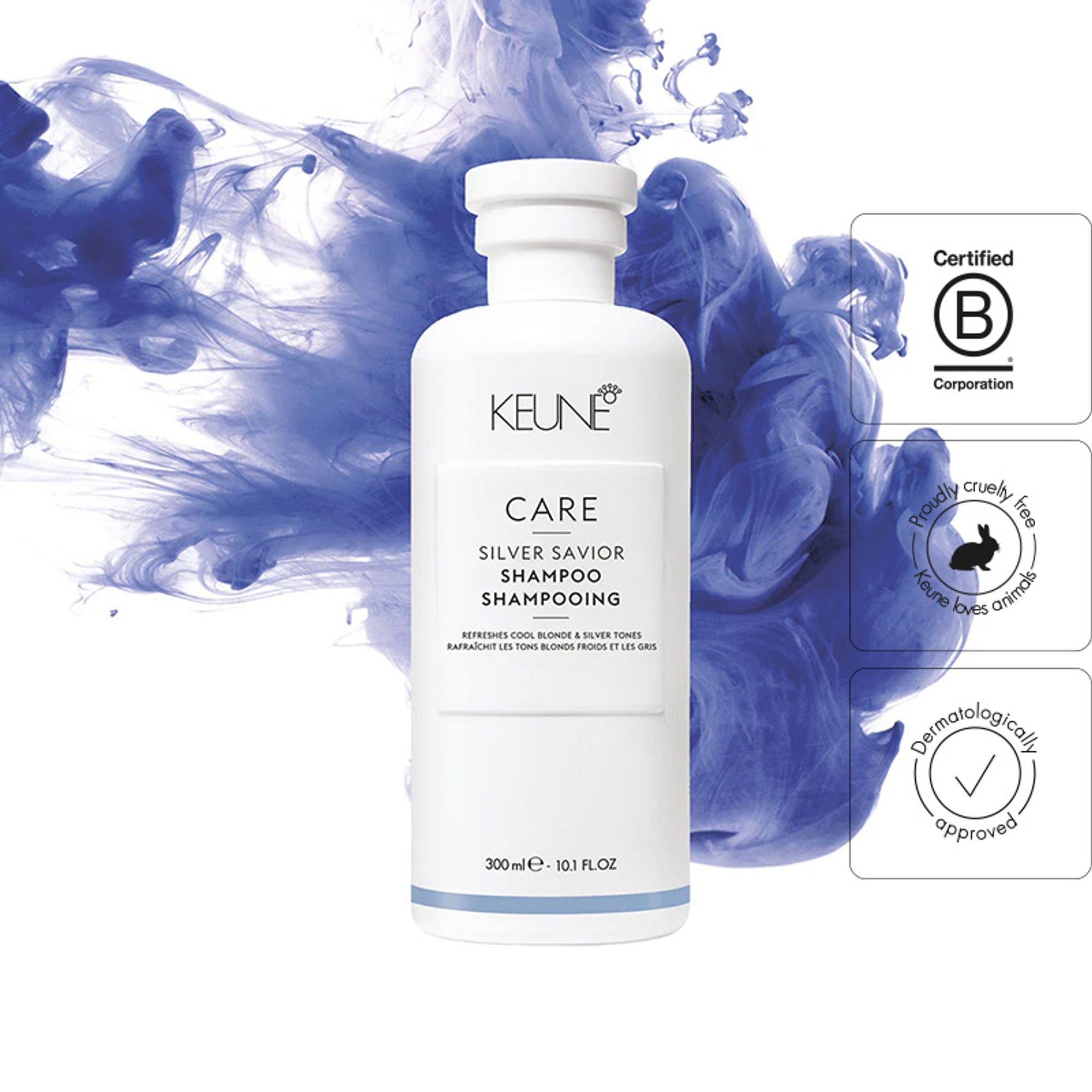 Keune Haircosmetics Care Silver Savior Shampoo - Distacart