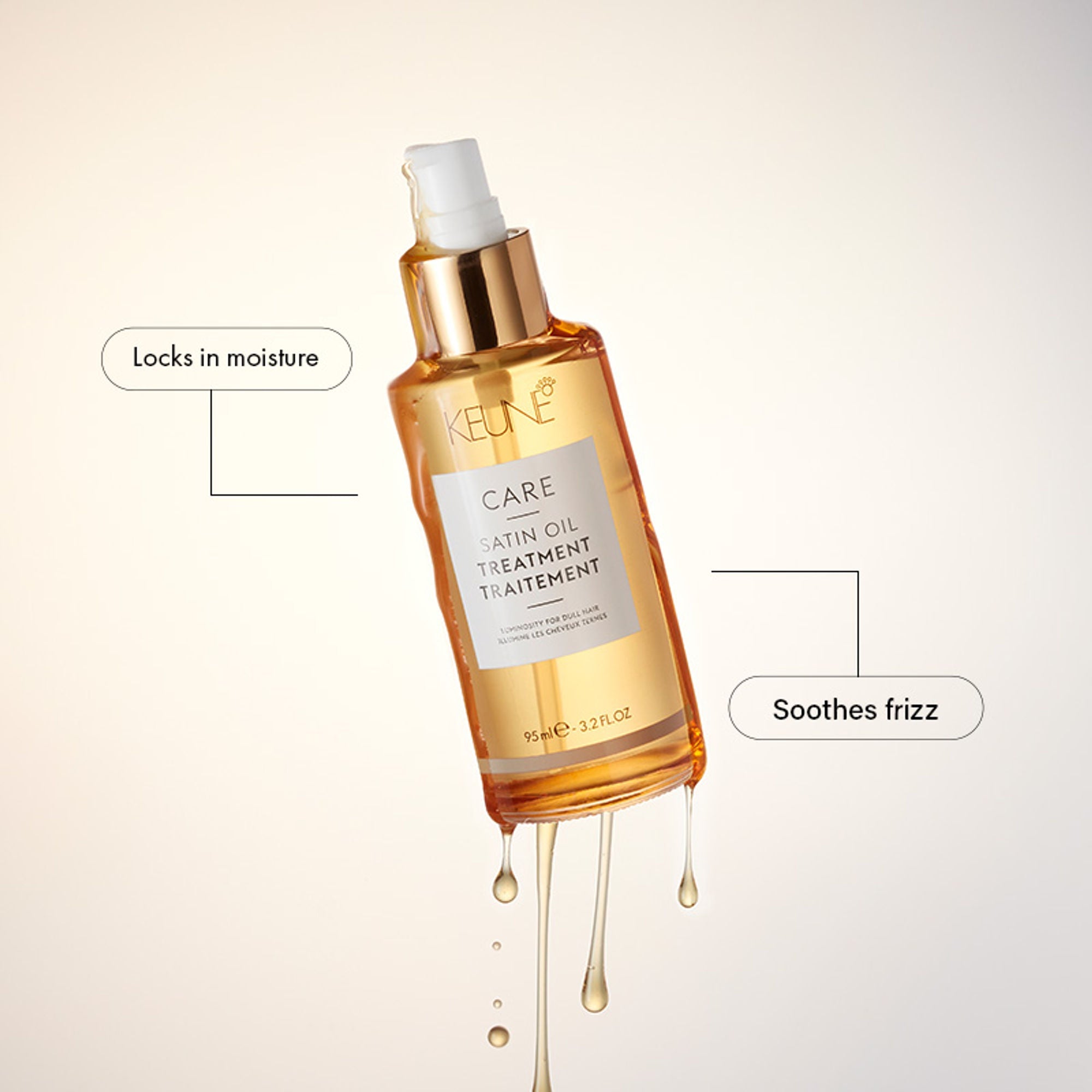 Keune Haircosmetics Care Satin Oil - Oil Treatment - Distacart