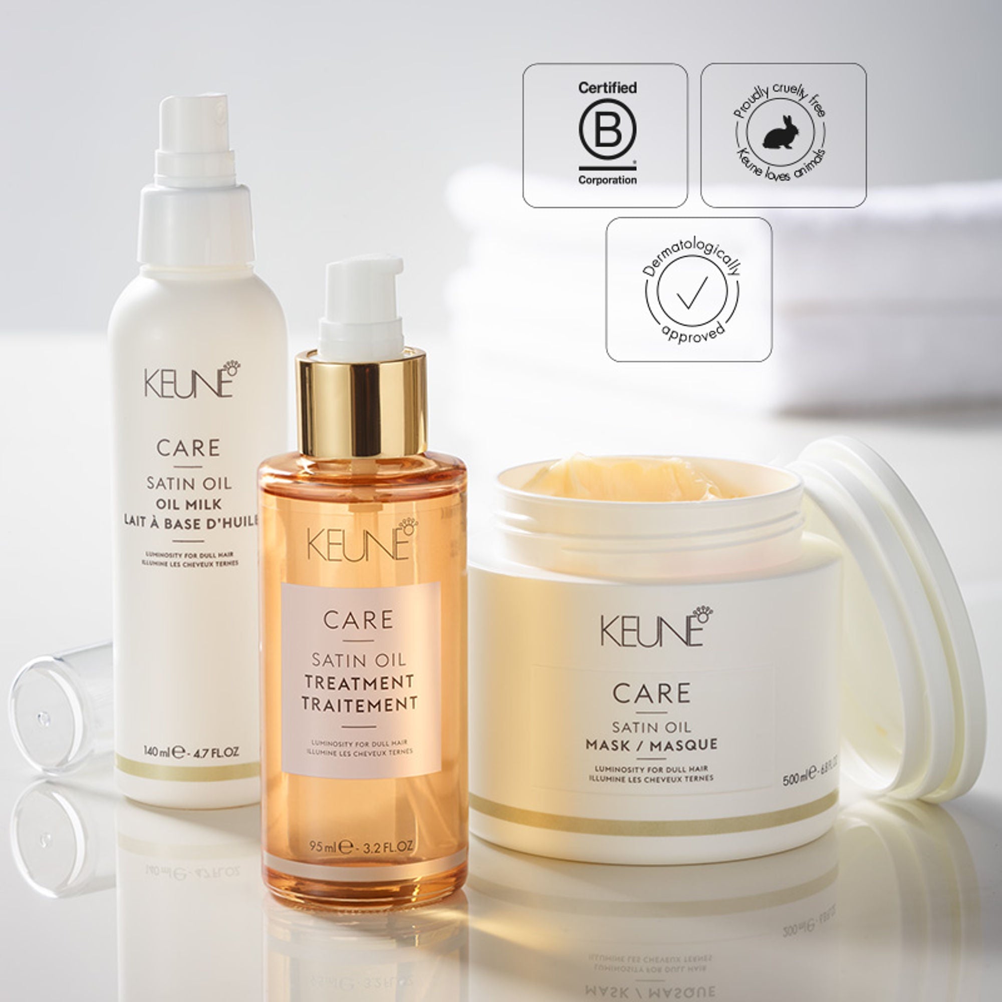 Keune Haircosmetics Care Satin Oil Mask - Distacart