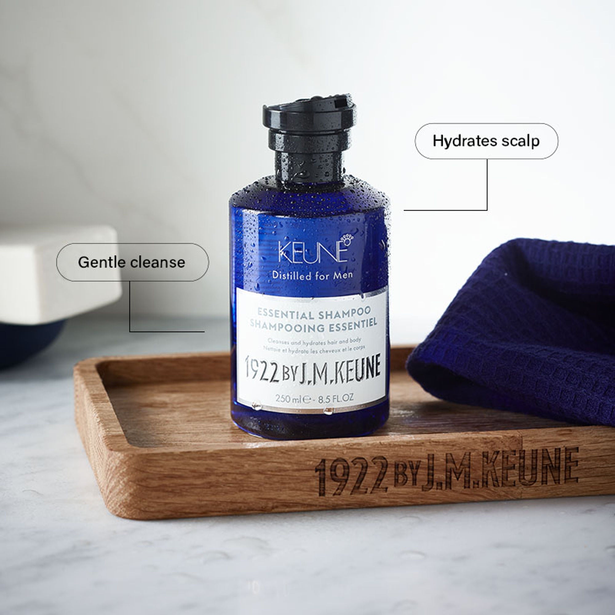 Keune Haircosmetics 1922 By J.M. Keune Essential Shampoo - Distacart