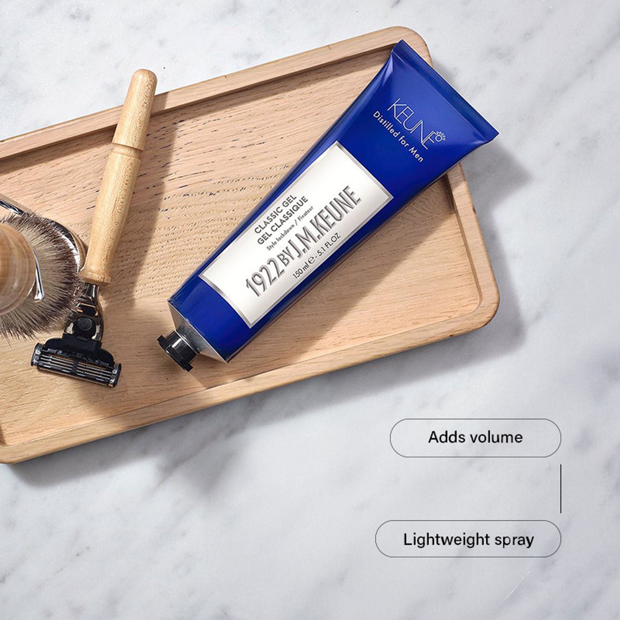 Keune Haircosmetics 1922 By J.M. Keune Classic Gel - Distacart