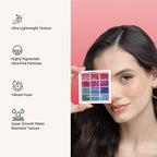 CUFFS N LASHES X The Shystyles Palette 12 Color Mini Palette - Glitter Heart 2 - Distacart