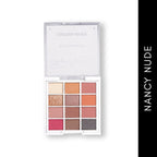 CUFFS N LASHES X The Shystyles Palette 12 Color Mini Palette - Nancy Nude - Distacart