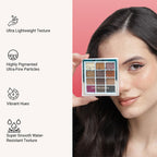 CUFFS N LASHES X The Shystyles Palette 12 Color Mini Palette - Nancy Nude - Distacart