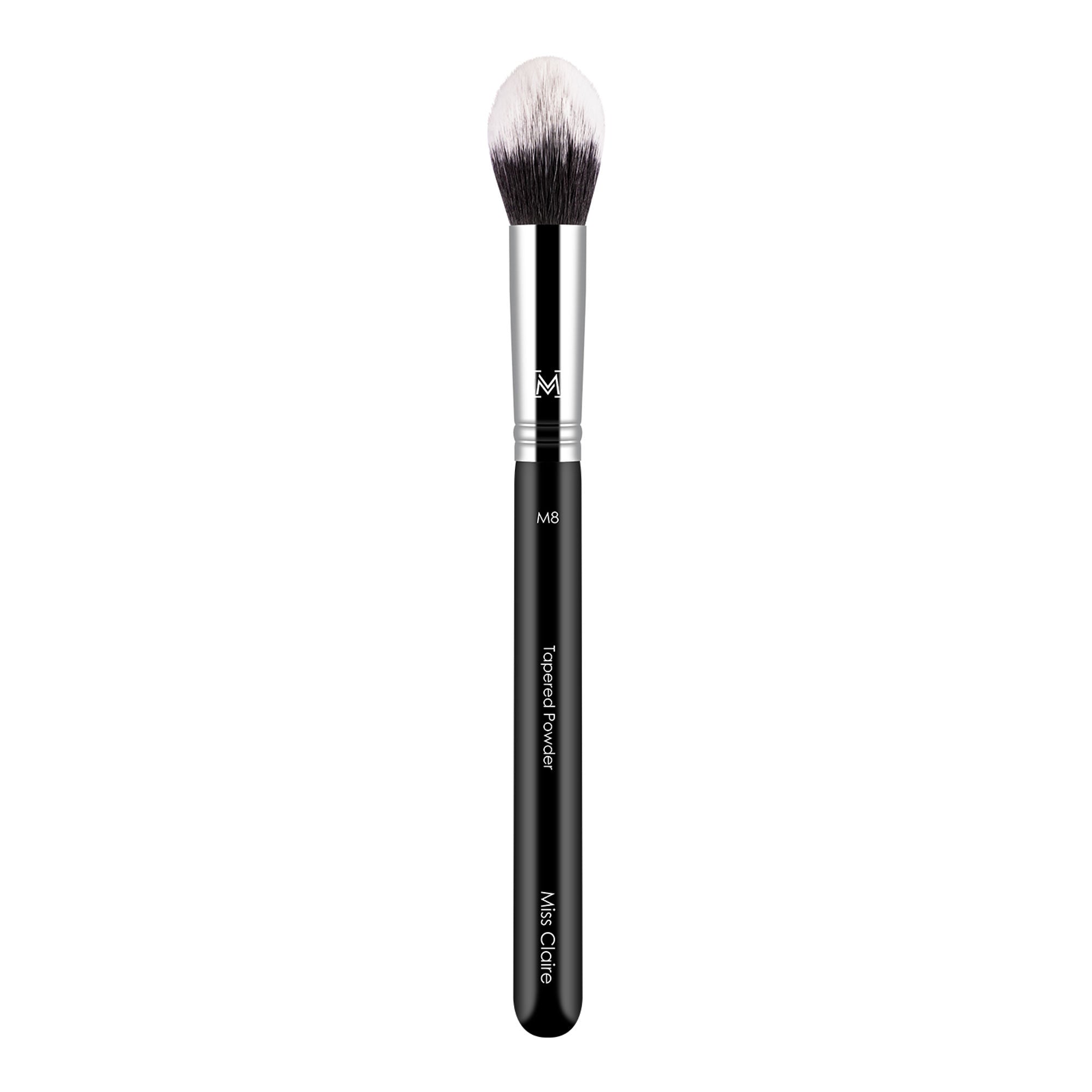 Miss Claire M8 - Tapered Powder (S) Brush - Chrome