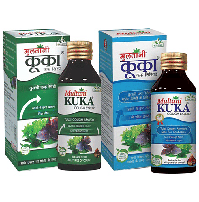 Multani Combo Pack of Kuka Cough Syrup