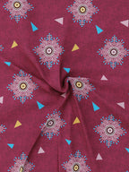 BIANCA Geo Tokyo Ethnic Motifs 200 TC King Bedsheet with 2 Pillow Covers