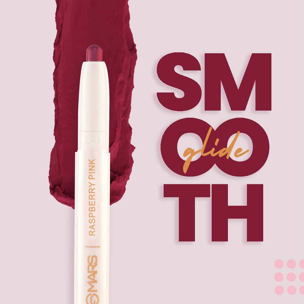 MARS Cosmetics Retractable Poppins Lipstick - Berry Wine - Distacart