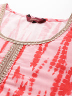 Sangria Women Printed Regular Pure Cotton Kurta with Palazzos & With Dupatta