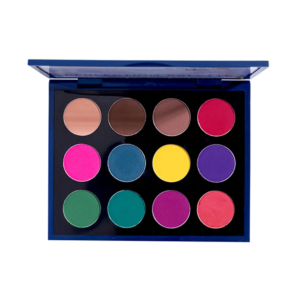Europe Girl 12 Colour Eyeshadow Perfection Palette - Candy