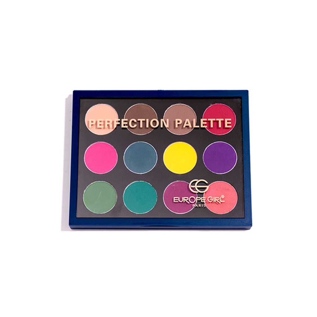 Europe Girl 12 Colour Eyeshadow Perfection Palette - Candy