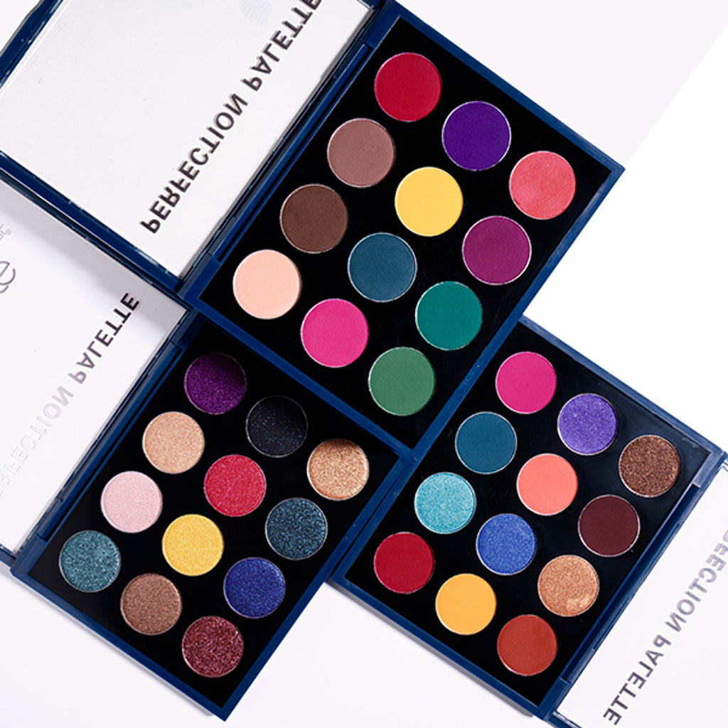 Europe Girl 12 Colour Eyeshadow Perfection Palette - Candy