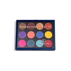 Europe Girl 12 Colour Eyeshadow Perfection Palette - Gems