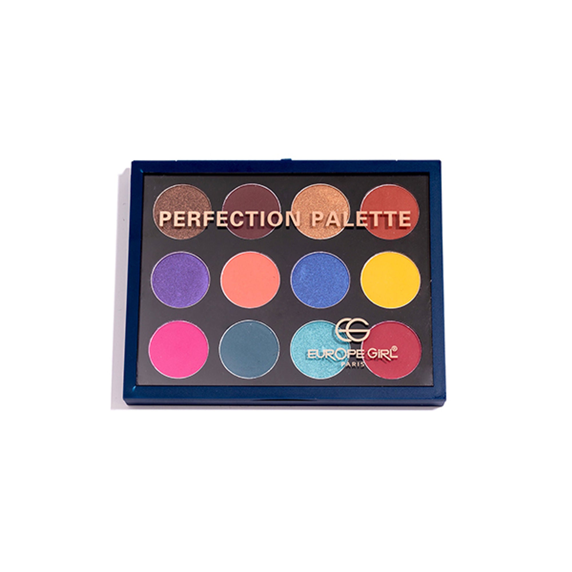 Europe Girl 12 Colour Eyeshadow Perfection Palette - Gems