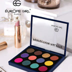 Europe Girl 12 Colour Eyeshadow Perfection Palette - Gems