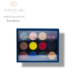 Europe Girl 12 Colour Eyeshadow Perfection Palette - Pro Sheen