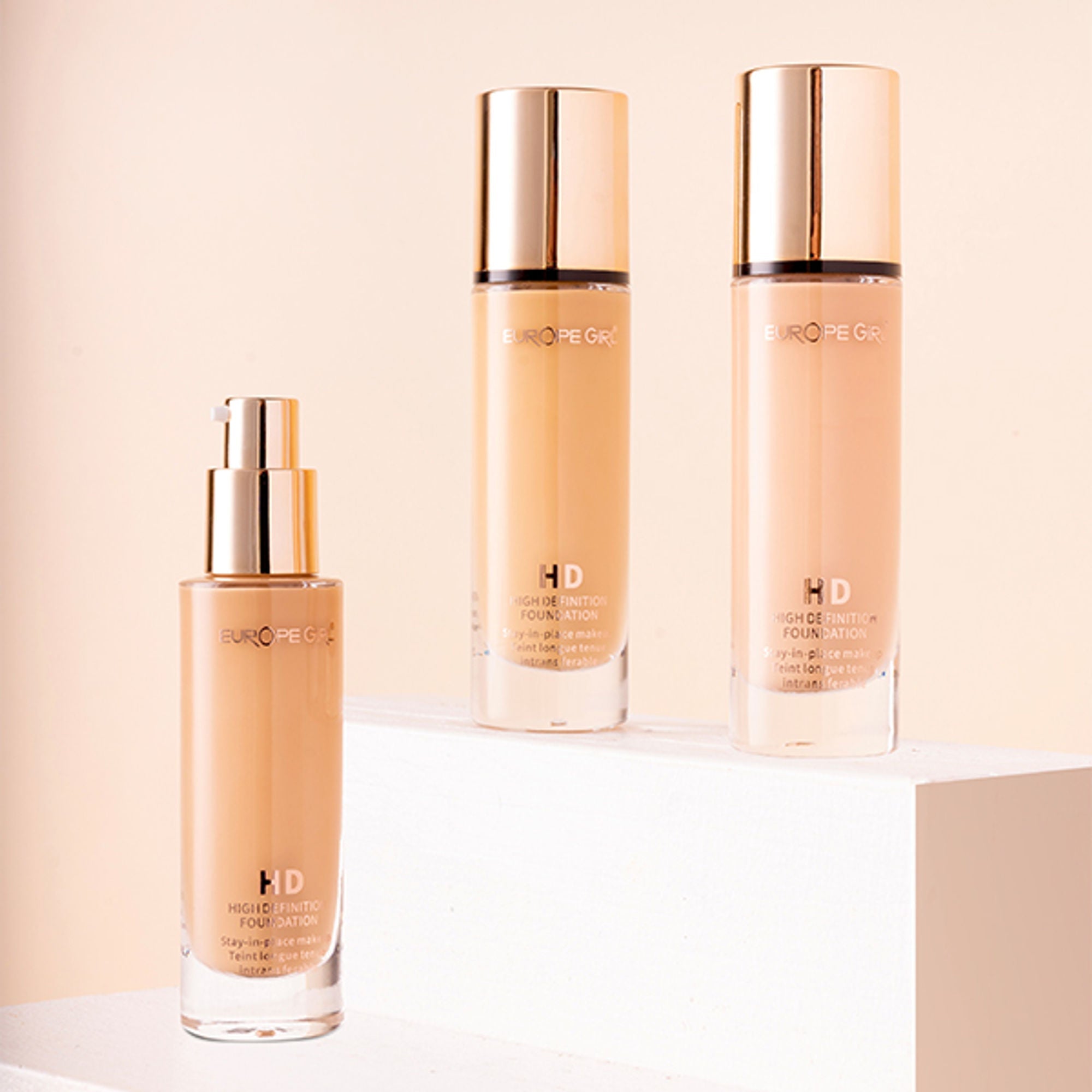 Europe Girl HD- High Coverage Foundation - 05 Light