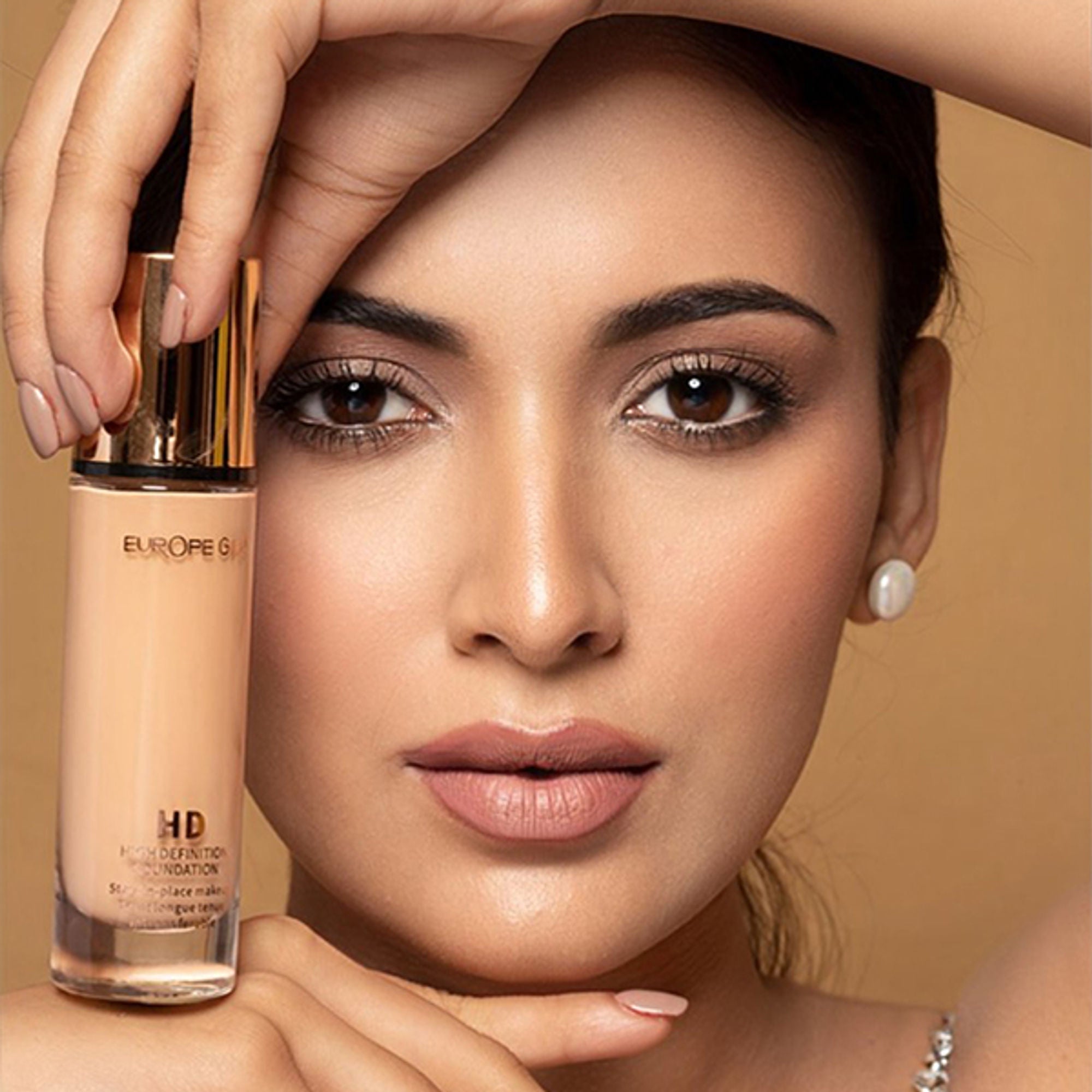 Europe Girl HD- High Coverage Foundation - 70 Medium