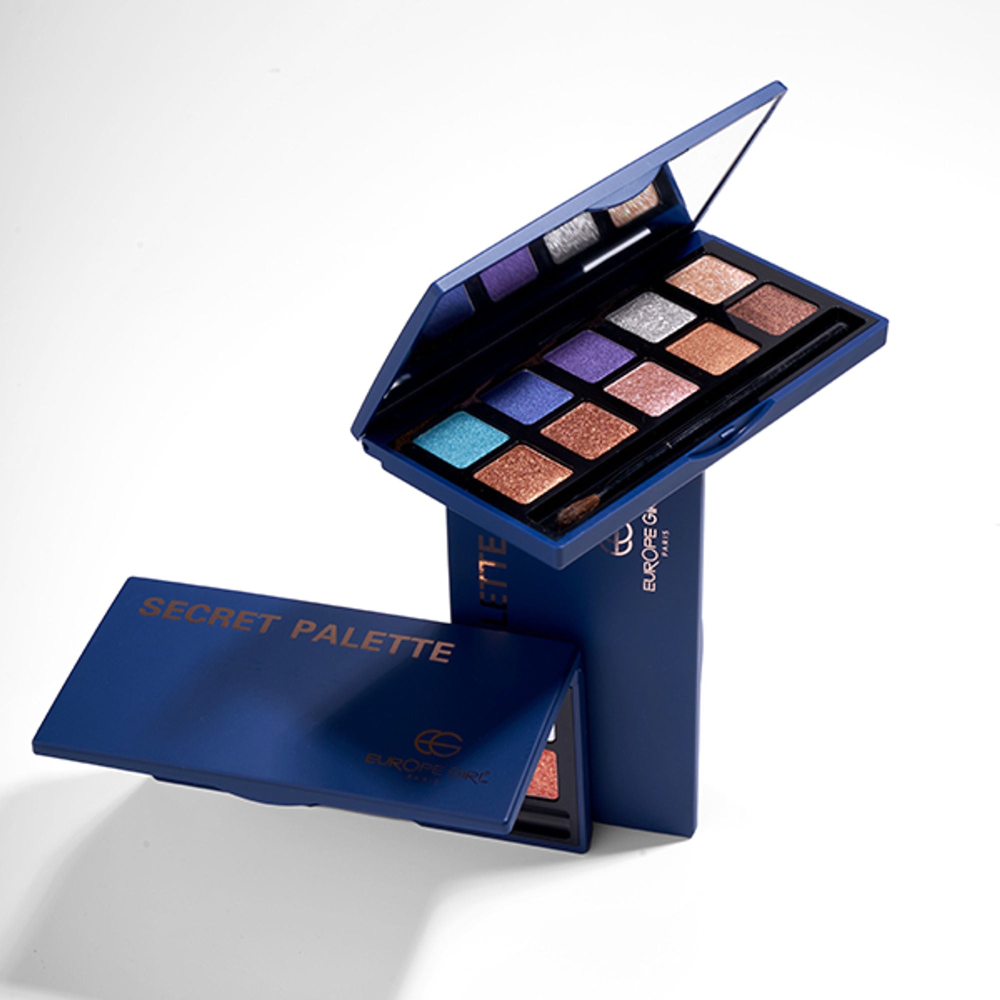 Europe Girl 10 Colour Eyeshadow Secret Palette - Eye Catching