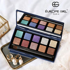 Europe Girl 10 Colour Eyeshadow Secret Palette - Eye Catching