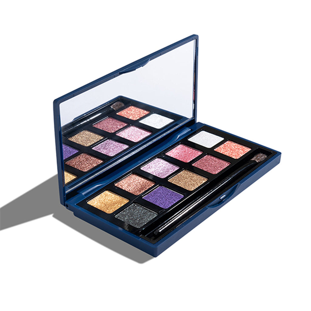 Europe Girl 10 Colour Eyeshadow Secret Palette - Rose Petal