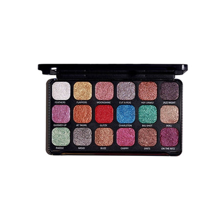 Europe Girl 18 colour Diamond Eyeshadow Palette - Dazzle Light
