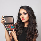 Europe Girl 18 colour Diamond Eyeshadow Palette - Dazzle Light