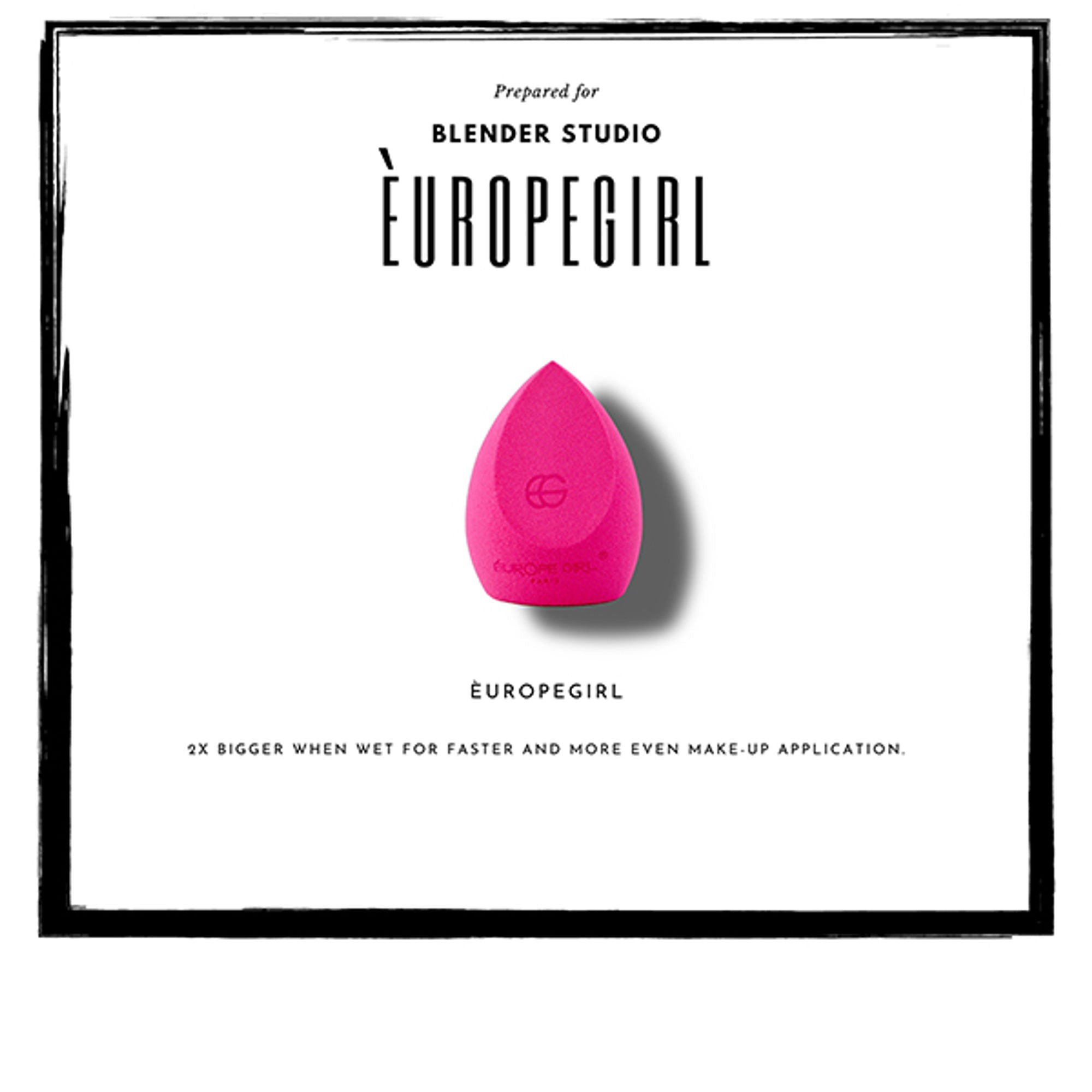 Europe Girl Blender - Pink With Frame