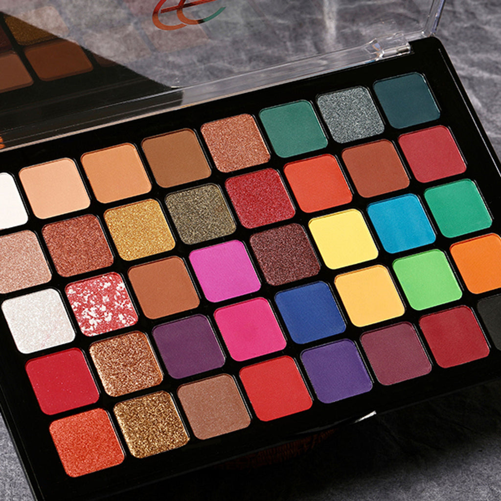 Europe Girl 40 Colour Eyeshadow Palette - Cool Tone