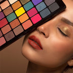 Europe Girl 40 Colour Eyeshadow Palette - Cool Tone