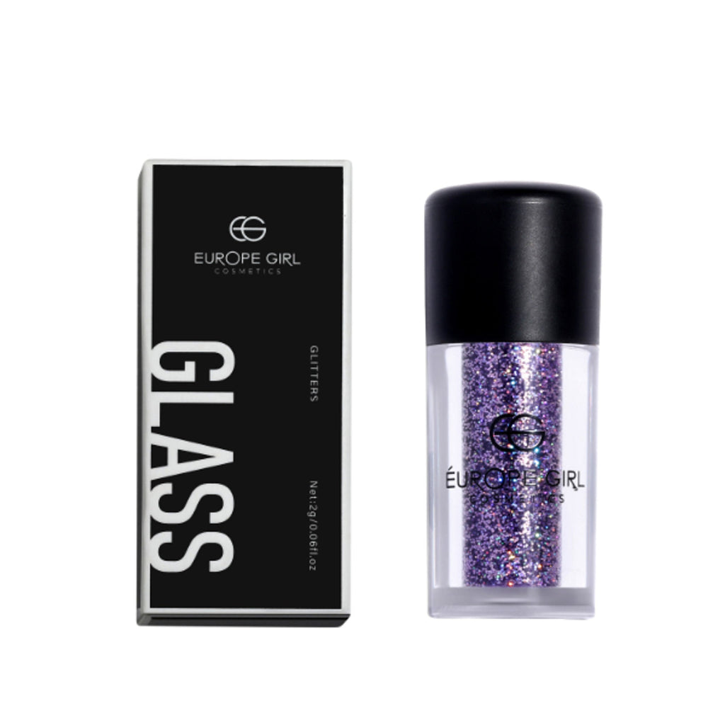 Europe Girl Single Diamond Pigment Glitter Glass - G4 Twinkle