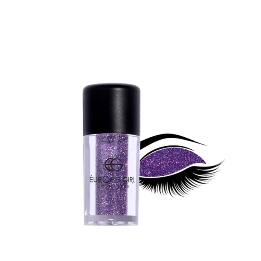 Europe Girl Single Diamond Pigment Glitter Glass - G10 Glamour