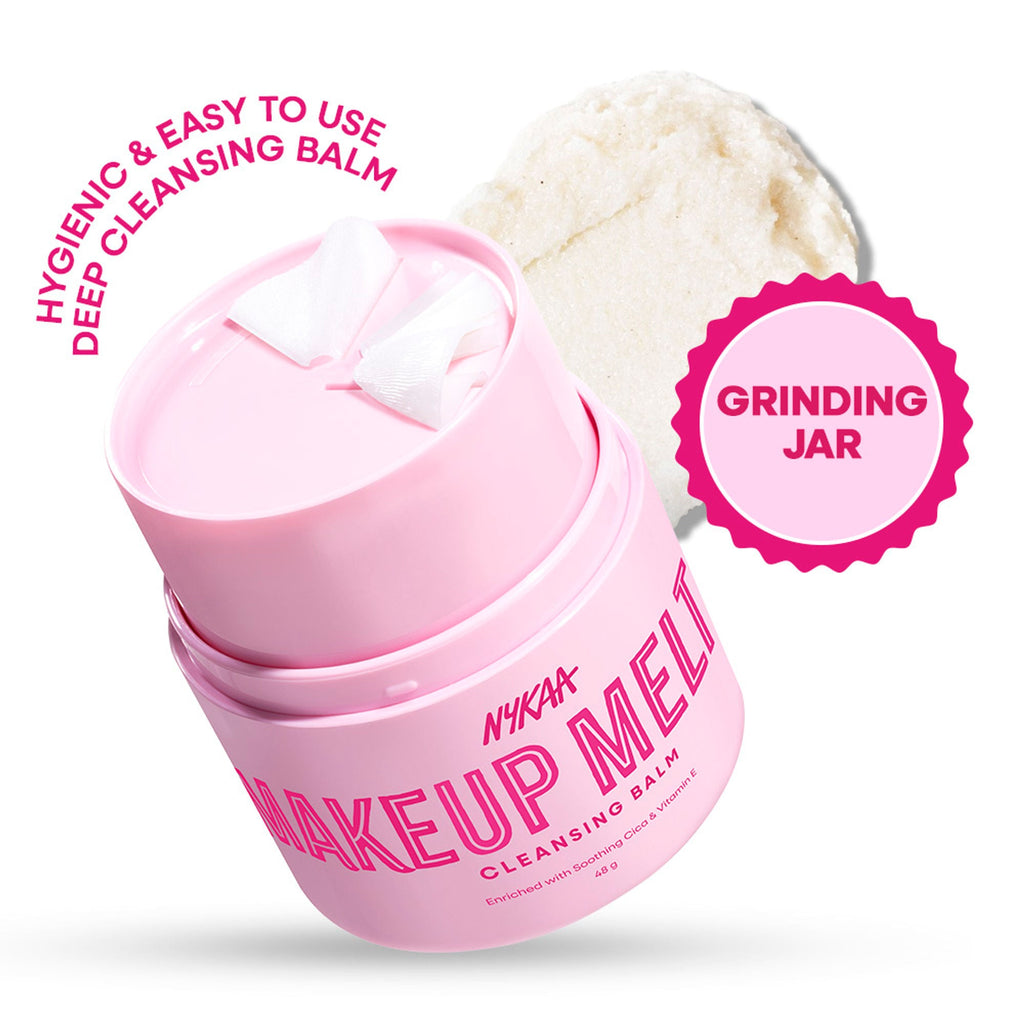 Nykaa Skin Makeup Melter Cleansing Balm – Removes Waterproof Makeup, Excess Oil & Unclogs Pores