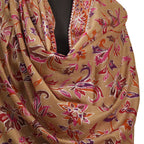Nizalia Cashmere Fine Wool Kalamkari Shawl