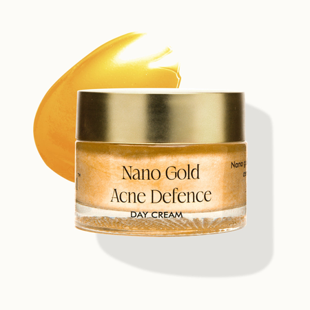 VedicDerm Nano Gold Acne Defence Cream with Turmeric and Nia-Cera-Peptide Complex™️