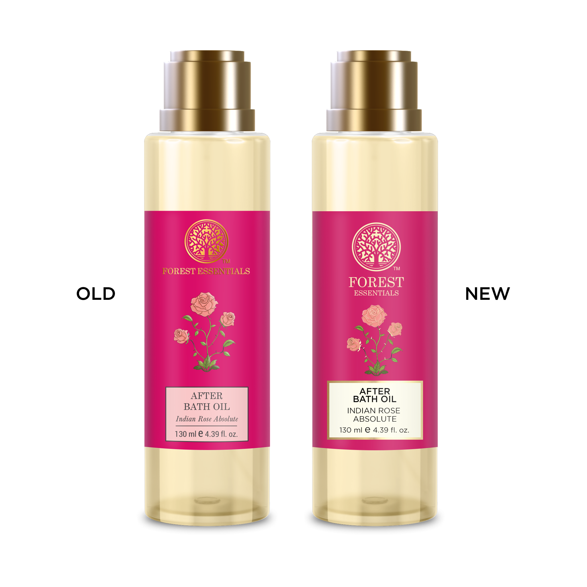 Forest Essentials After Bath Oil Indian Rose Absolute - Nourishing After Shower Body Oil - Distacart
